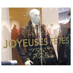 Finitions : Impression quadri haute définition sur adhésif transparent sans impression de blanc, lamination mate ou brillante. Découpe possible : formes géométriques ou à la forme. Avantages : Vinyle transparent sans colle pour une facile. Exemples d... 